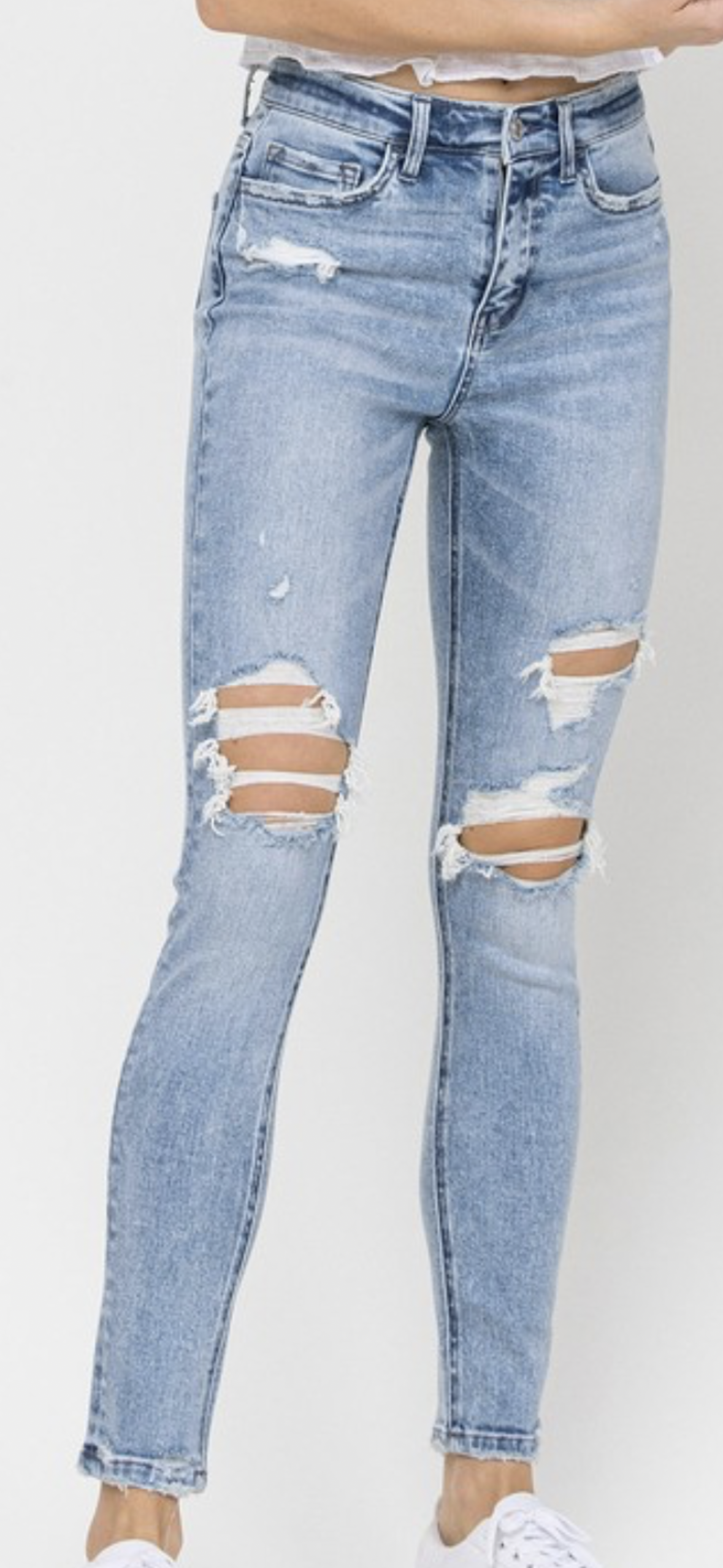 VERVET HIGH RISE SKINNY